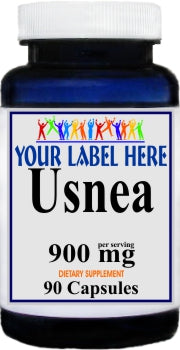 Private Label Usnea 900mg 90caps Private Label 12,100,500 Bottle Price