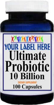 Private Label Ultimate Probiotic 100caps or 200caps Private Label 12,100,500 Bottle Price