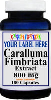 Private Label Caralluma Fimbriata Extract 800mg 180caps Private Label 12,100,500 Bottle Price