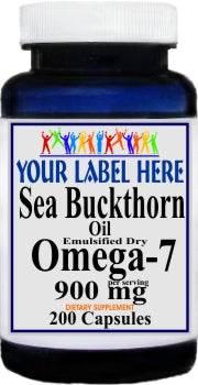 Private Label Omega-7 900mg 200caps Private Label 12,100,500 Bottle Price