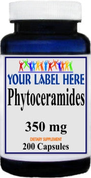 Private Label Phytoceramides 350mg 200caps Private Label 12,100,500 Bottle Price
