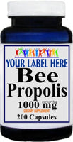Private Label Bee Propolis 1000mg 200caps Private Label 12,100,500 Bottle Price