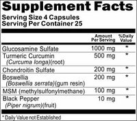 Private Label Glucosamine Chondroitin Turmeric Curcumin Black Pepper 100caps or 200caps Private Label 12,100,500 Bottle Price
