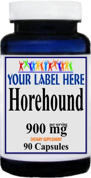 Private Label Horehound 900mg 90caps Private Label 12,100,500 Bottle Price