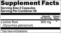 Private Label Licorice Root 900mg 100caps or 200caps Private Label 12,100,500 Bottle Price