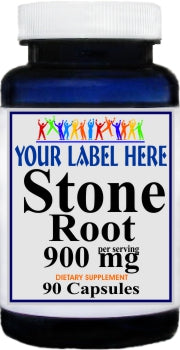 Private Label Stone Root 900mg 90caps Private Label 12,100,500 Bottle Price