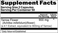 Private Label Yarrow Flower 900mg 100caps Private Label 12,100,500 Bottle Price