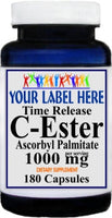 Private Label C-Ester 1000mg Time Release 180caps Private Label 12,100,500 Bottle Price