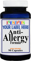 Private Label Anti-Allergy Formula 90caps Private Label 12,100,500 Bottle Price