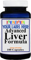 Private Label Advanced Liver Formula 90caps or 180caps Private Label 12,100,500 Bottle Price