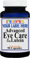 Private Label Advanced Eye Care with Lutein 90caps or 180caps Private Label 12,100,500 Bottle Price