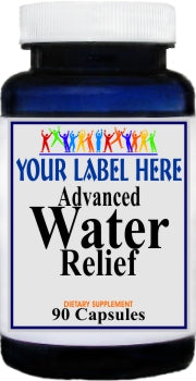 Private Label Advanced Water Relief 90caps Private Label 12,100,500 Bottle Price