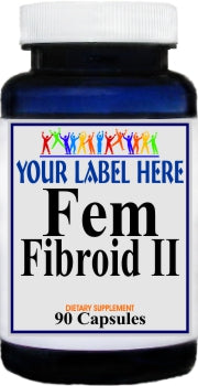 Private Label FemFibroid II 90caps Private Label 12,100,500 Bottle Price