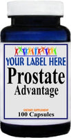 Private Label Prostate Advantage 100caps or 200caps Private Label 12,100,500 Bottle Price